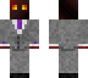 magma cube in a suit