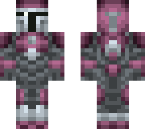 maroon mandalorian
