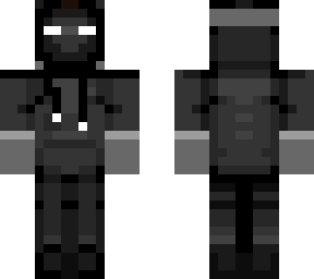 monotone sweatshirt with mask