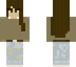 outfit- white collared greenish grey top with ripped jeans