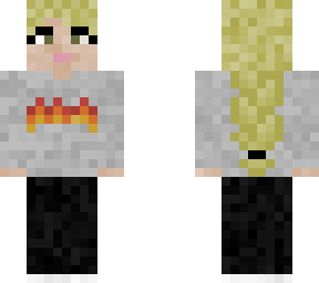 paige as a minecraft skin