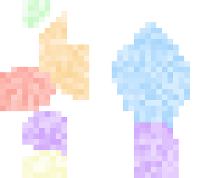 paint splotches