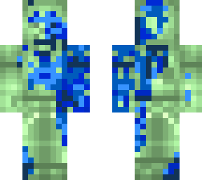 plagued blue steve