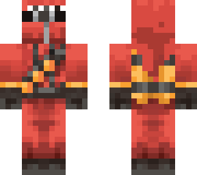 prehistoric pullover+cutesuit red pyro tf2