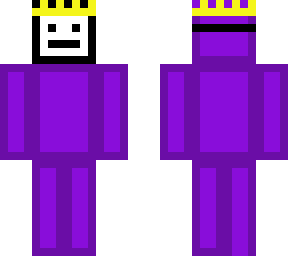 purple blob king/queen