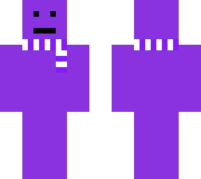 purple man scarf