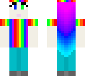 rainbow girl