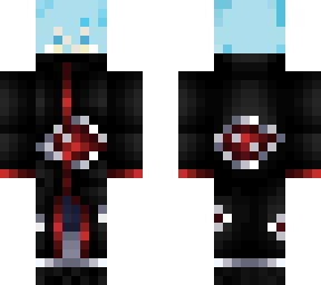 rimuru with akatsuki cloak