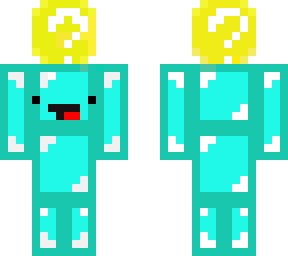 skeppy holding a lucky block