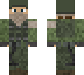 soldier with bandana