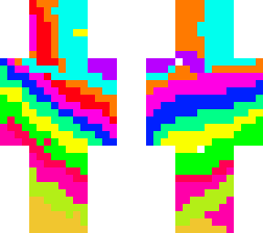 splattered paint skin