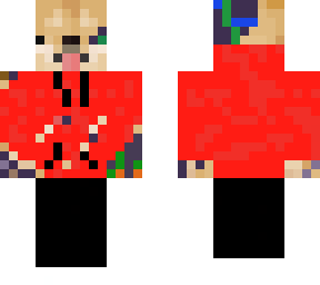 terminator doge in red sweatshirt (edit)