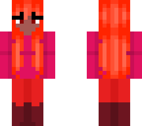 this skin has shades of red i found the numberrs for on the internet