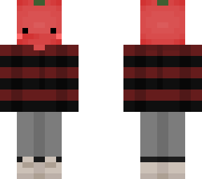 tomato striped outfit