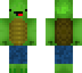 turtle with short pants