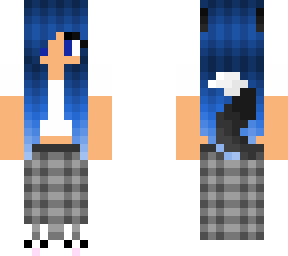 wolf cool girl