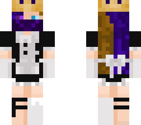akyishere in a maid outfit