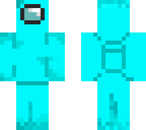 among us cyan