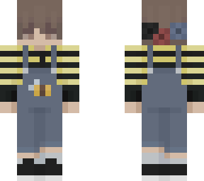 bee boys in overalls