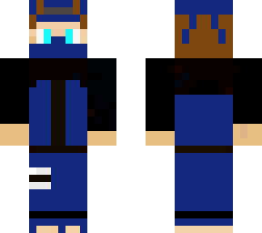 blue naruto with cool mask