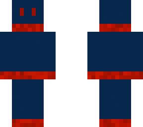 blue red