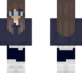 blue sweatshirt girl