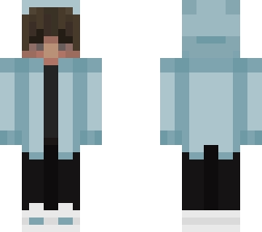 boy with blue hoodie