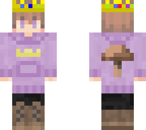 casual crown hoodie skin - tiramisu3854