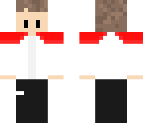 classic red-white shirt