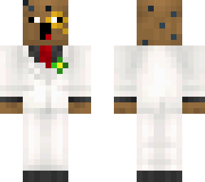cookie man with suit and a monocle