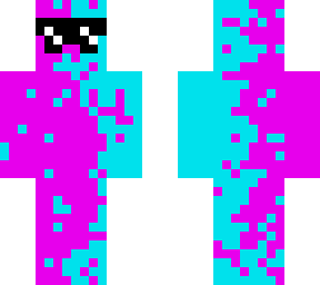 cool cotton candy skin