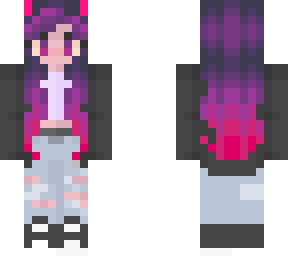 cute demon e-girl