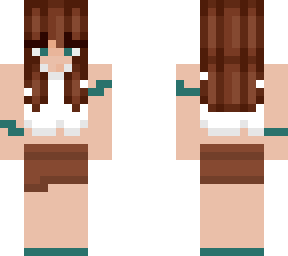 cyan and brown