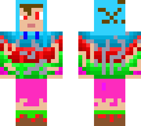 damaged brainsplosion gaming skin