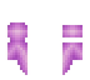 dress base - pink with long right side