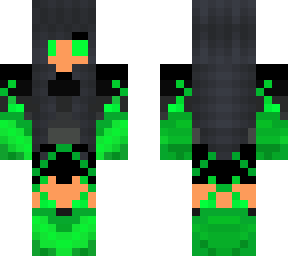 evil aphmau but green