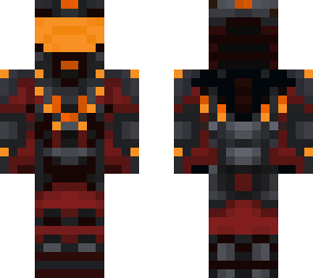 flame spartan - orange