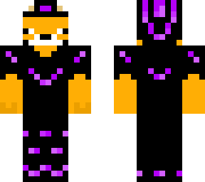 fox in obsidian armor