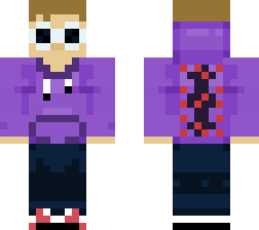 georgenotfound /w purple hoodie