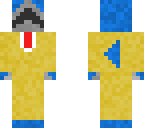 golden shark tux