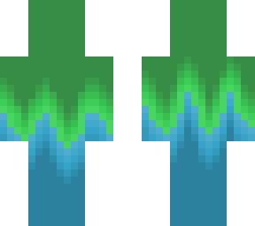 green and blue