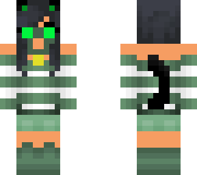 green aphmau cat burglar