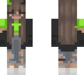green devil duo friends skin set