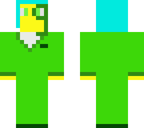 green girl tux and eye thing
