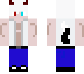 guy with white hair