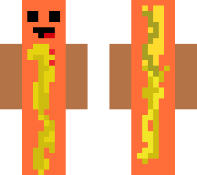 hot dog with mustard