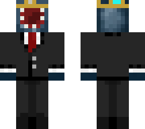 king squid in suit
