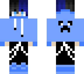 light blue hooded boy