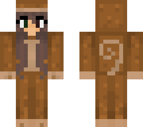 monkey onesie brown hair