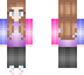 multicolored pastel girl